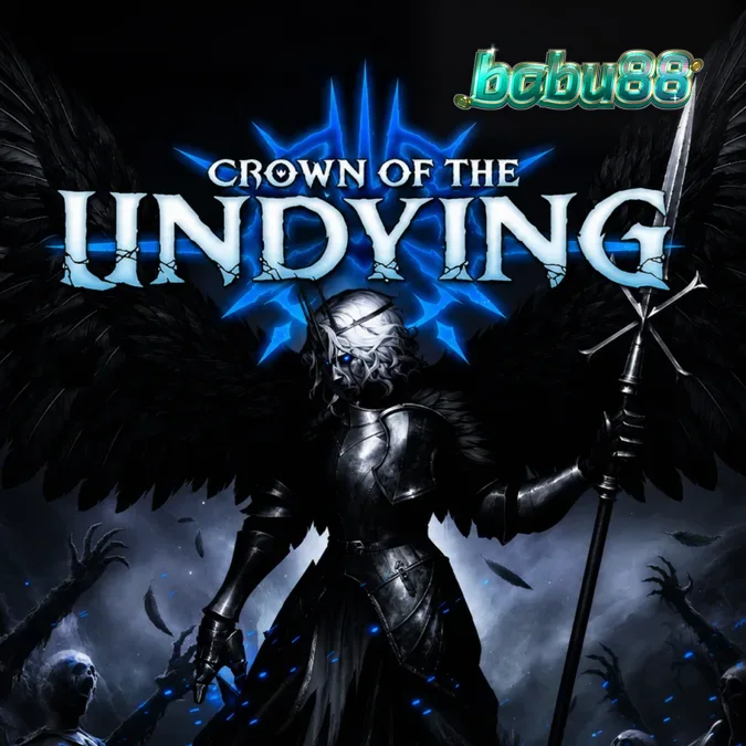 Crown Of The Undying স্লট গেমের একটি দৃশ্য যেখানে অন্ধকার ফ্যান্টাসি থিম ফুটে উঠেছে।